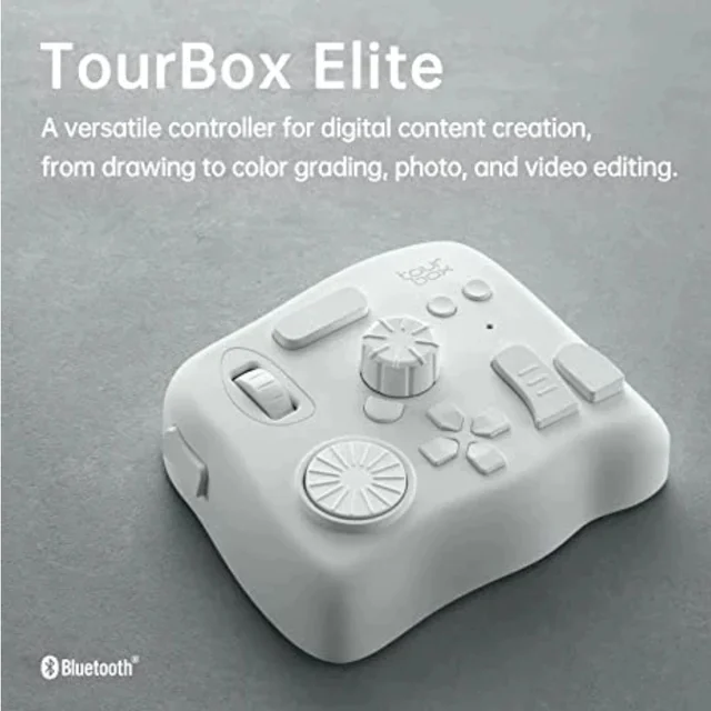 TourBox Elite Video Photo Editing Controller Bluetooth 5.0