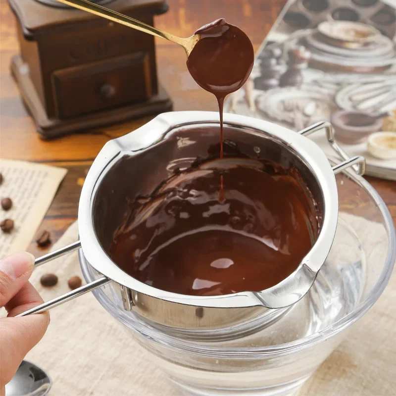 Bakeware Wax Candle Candy Melts Chocolate Double Boiler Metal Stainless Steel Chocolate Warmer Melting Bowl