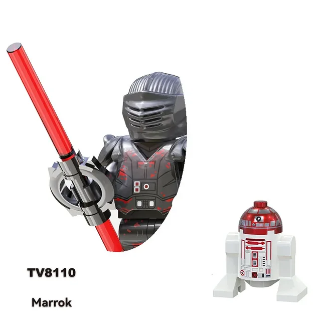 Star Wars Building Blocks Mandalorians Sith Darth Vader Clone Troopers C-3PO Vader Han Solo Leia  Boba Fett Robot Figure Toy 2