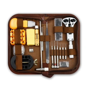Kit di strumenti per la riparazione dell'orologio gruppo apri cassa posteriore premendo parti di riparazione del creatore di manutenzione accessorio di ricambio della batteria