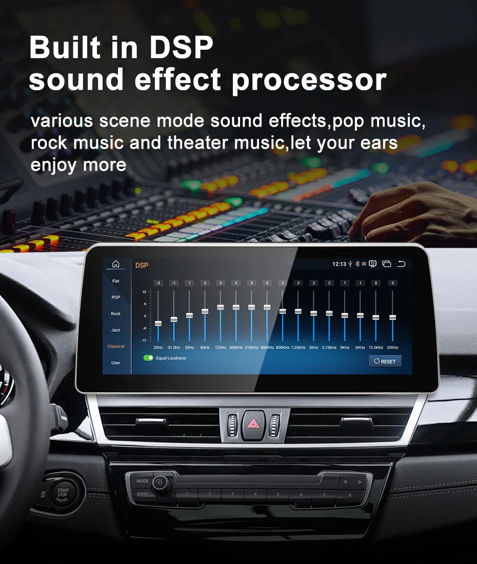 12.3inch Qualcomm Snapdragon680 6225 Andorid14 Wireless Auto CarPlay For BMW 2Se