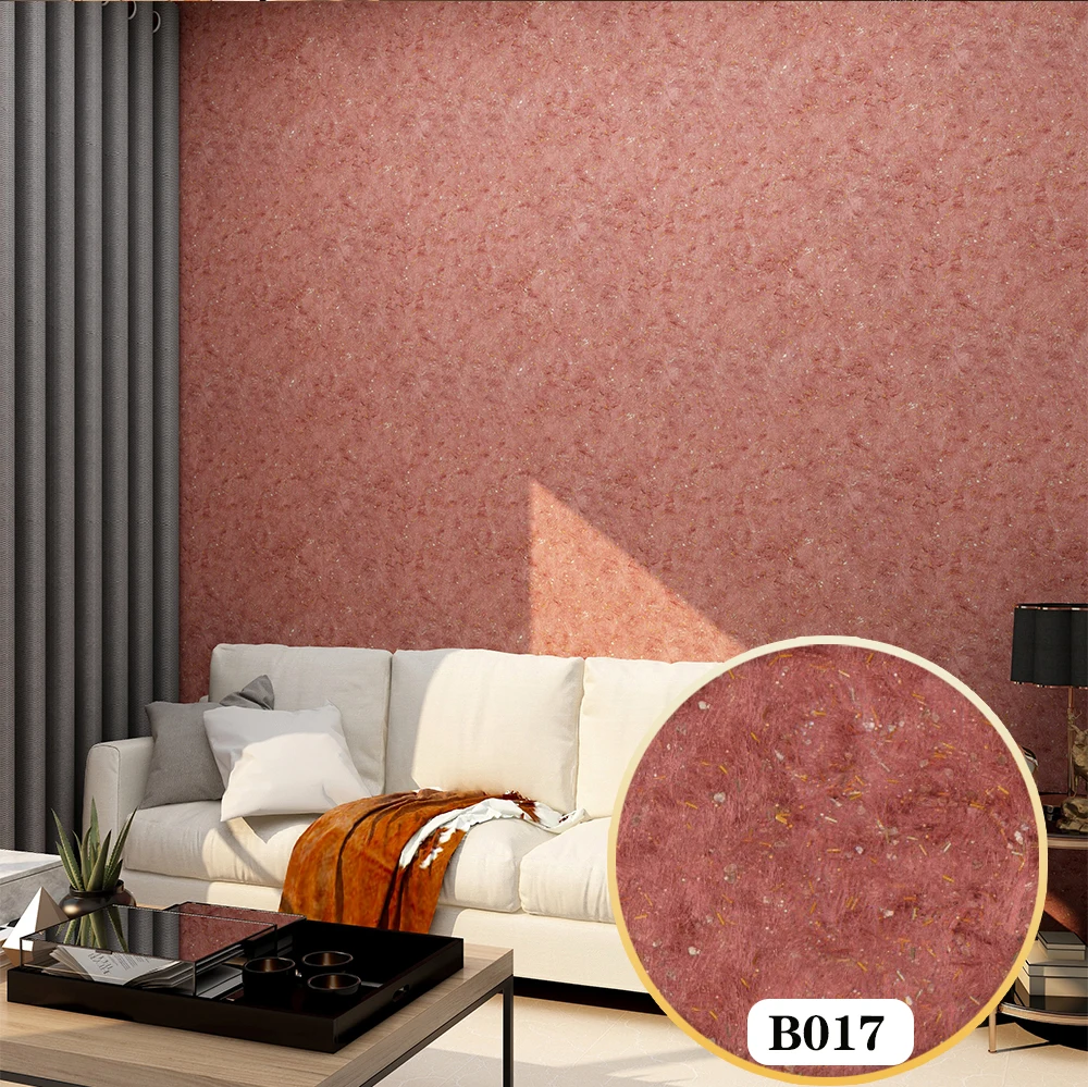 B017 Silk Plaster Liquid Wallpaper Wall Grace Coating Covering Paper