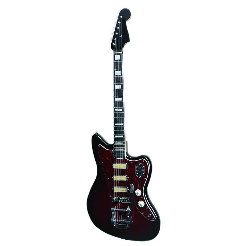 

Gold Foil Jazzmaster Ebony Fingerboard Candy Apple Burst Electric Guitar