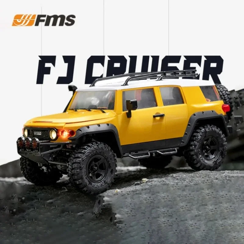 

Модель автомобиля FMS 1:18FJ, радиоуправляемая модель автомобиля с дистанционным управлением, имитация подъема по бездорожью, электрическая Игрушечная машина, игрушки для мужчин и детей