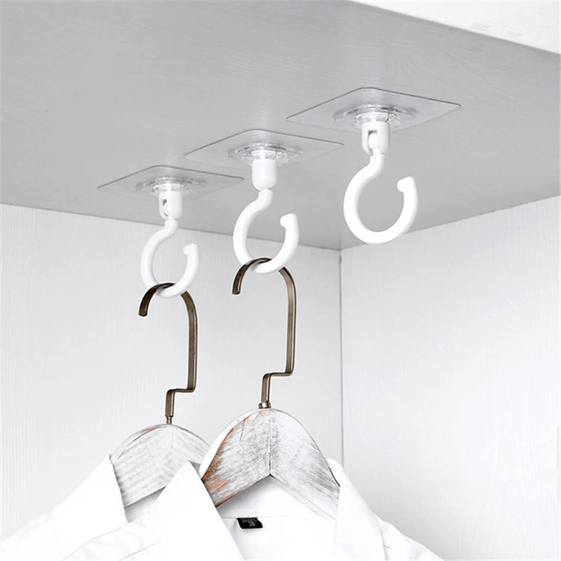 

1 шт. прозрачные вешалки, самоклеящиеся настенные крючки, держатели для хранения в ванной, кухне, крючки на двери для полотенец и ключей