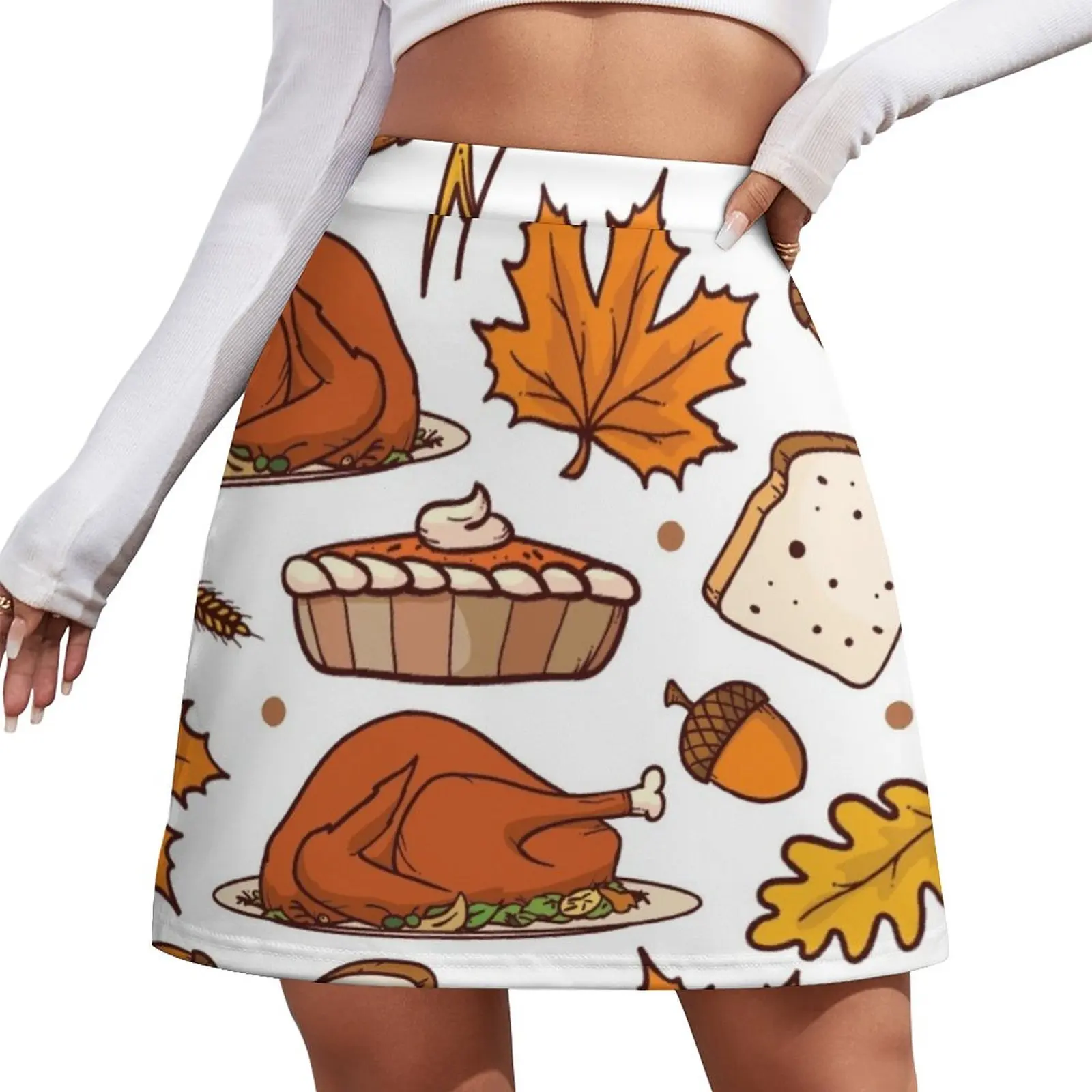 

THANKSGIVING Mini Skirt women's skirts trend 2023 japanese style skirts for womens