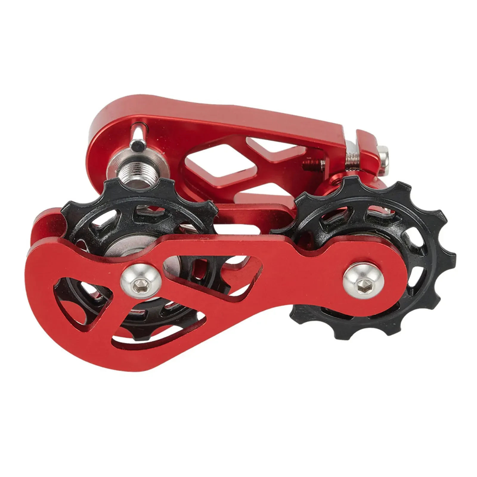 Bicycle Chain Tensioner Bike Chain Chain Tensioner Aluminum Alloy Rear Puller Adjustable For Bicycle Guide Single Speed Rear Dial