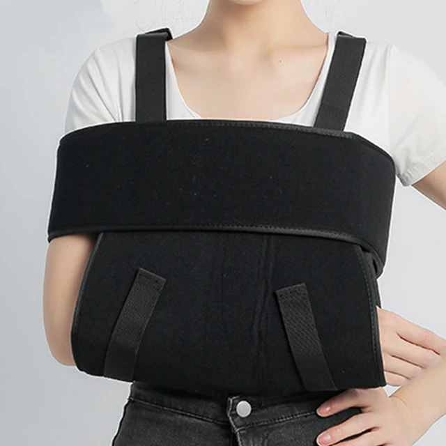 Elbow Brace Support Shoulder Sling Immobilizer Brace Broken Fractured Arm Strap Injury Sprain Arm Brace Sling Pain Relief 5