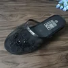 Summer Indoor Women's Mesh Slippers Eva Sole Handmade Beaded Hollow Decoration