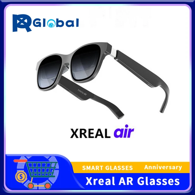 XREAL-gafas inteligentes Nreal Air 2 Pro, lentes de sol HD, pantalla de  proyección de ordenador móvil gigante, videojuegos, música - AliExpress