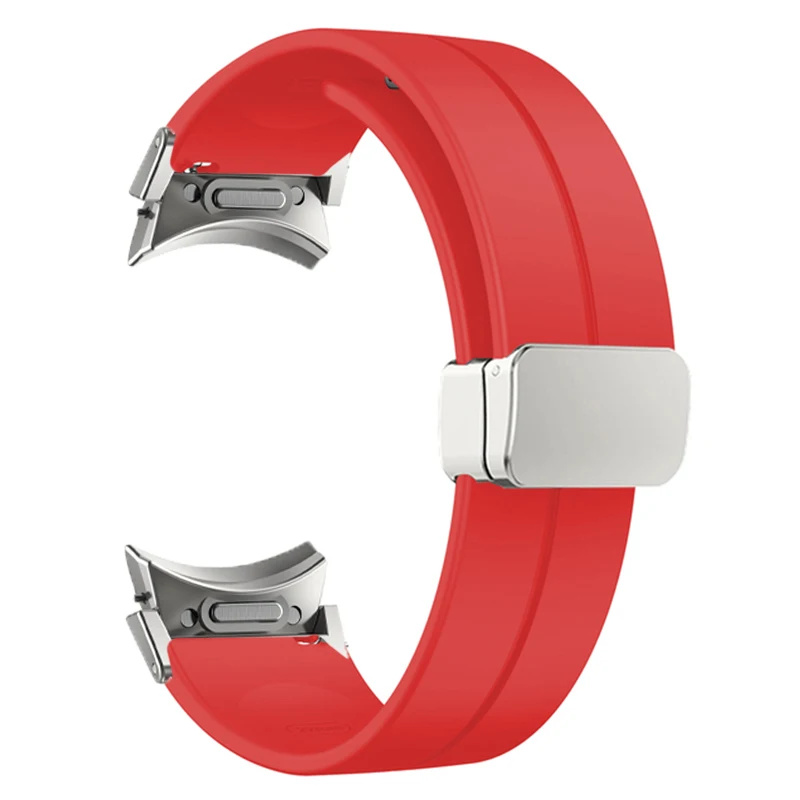 Versatile Quick Fit Silicone Watch Strap - No Gap Design, 20mm