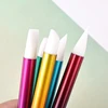 5Pcs Set of Dual-Use Nail Art Pens, Nail Dotting Pens with Silicone Rhinestone Picker for Nail Designs Carving 4