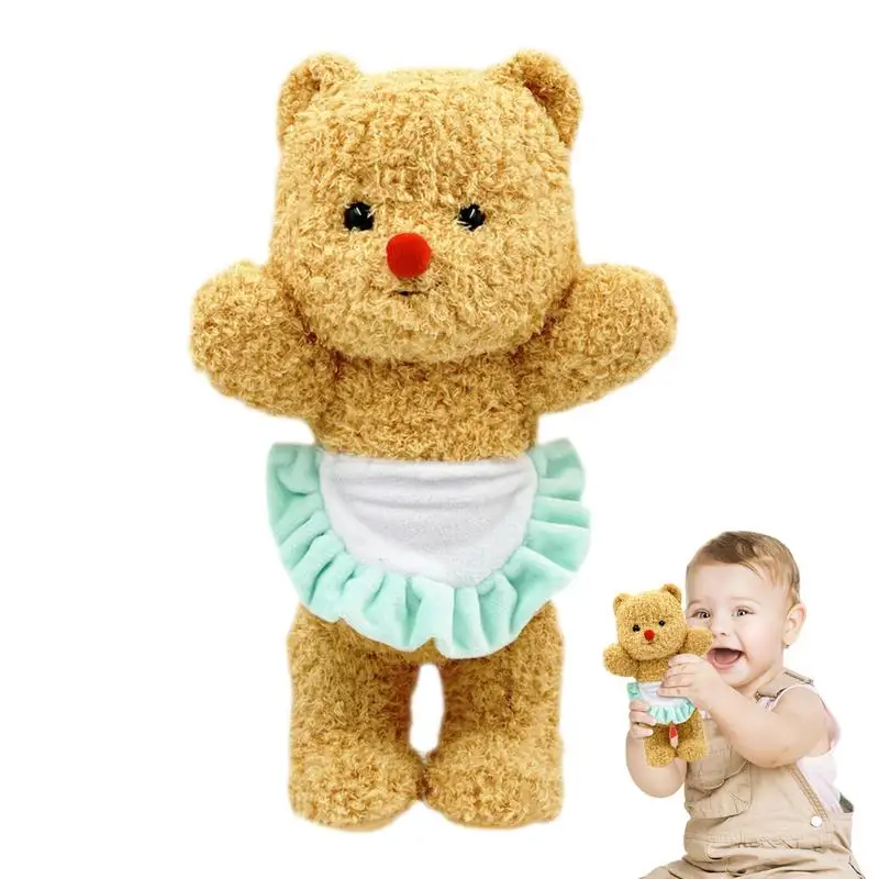 

Bear Stuffed Doll 8inch Kawaii Soft Stuffed Plush Toy Plush Apron Dessert Coffee Bear Lovely Doll Figures Stuffed Doll Anime