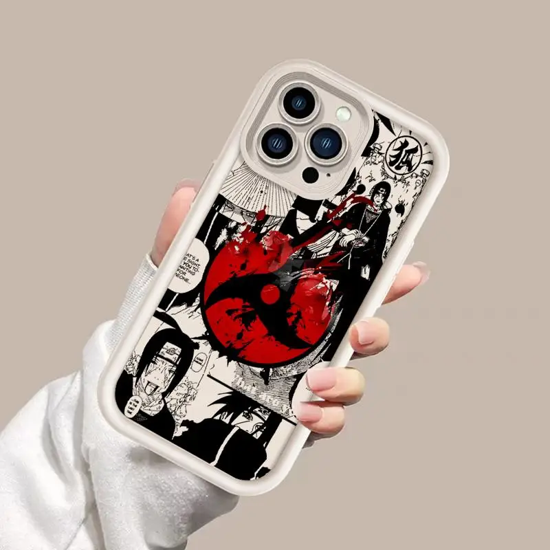 Narutos-funda de teléfono ITACHIs para Apple iPhone 11, 15, 13, 14 Pro Max, 12, silicona 15 Plus, 11Pro, funda suave