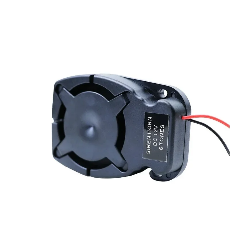 Alarm Horn Siren Buzzer 12v Six-tone 110 Points Small Size and Easy To Install siren alarm