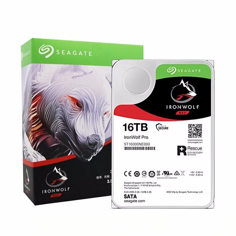 Seagate-ST16000NE000 16tb Cool Wolf Pro  ϵ ũ, 16t Ʈũ 丮 NAS