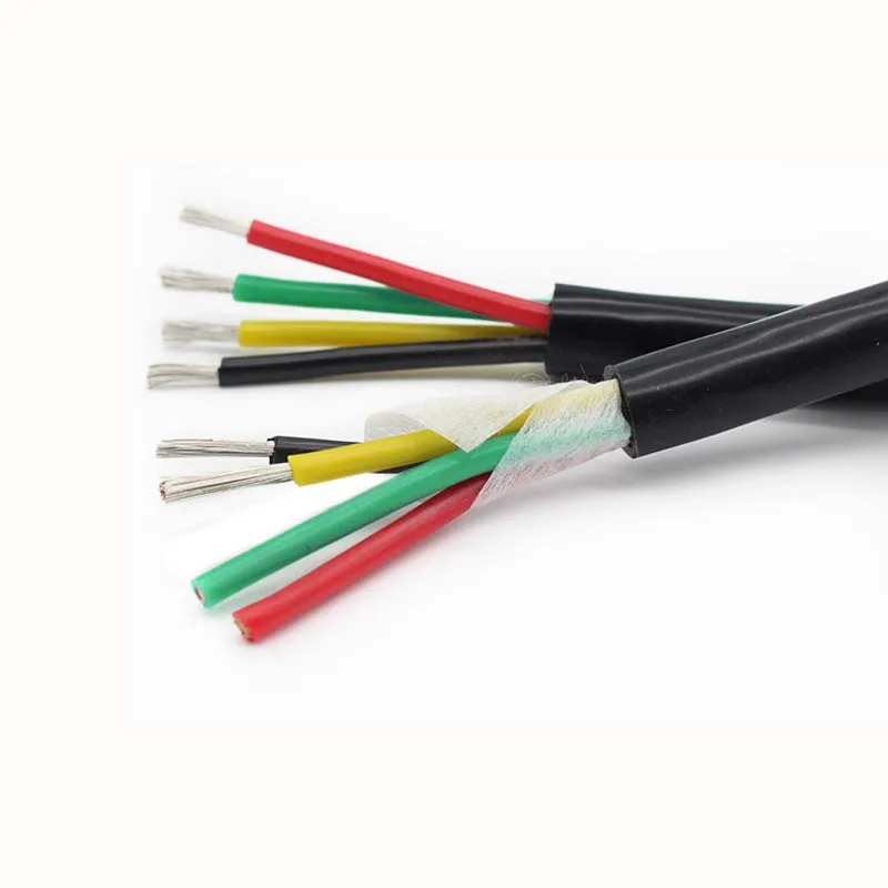 1/5M 2 3 4 5 Cores Flexibele Siliconen Rubber Kabel14 15 17 18 20 22 AWG Geïsoleerde Hoge Temperatuur Power Koperen Kabel Omhuls Draad  13