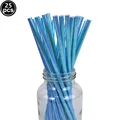 25pcs Paper Straws