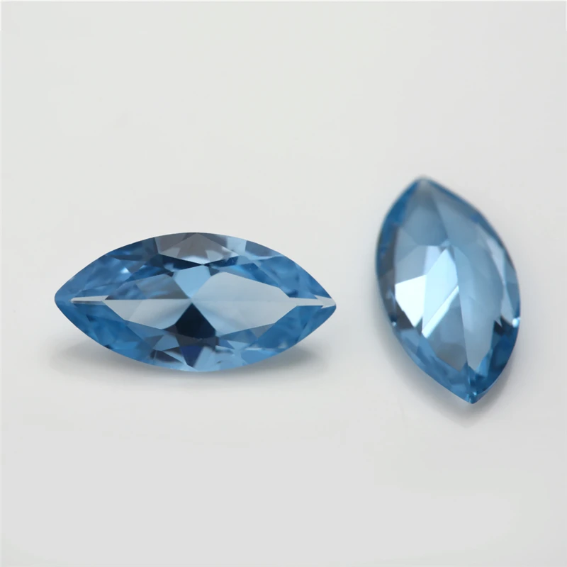 Размер 3x6mm ~ 8x16mm 106 #109 #120 #113 # синий камень Maquise форма синтетический шпинель драгоценный камень для изготовления ювелирных изделий (art.: 795f7fdb6) - 795f7fdb6