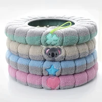 Winter Warm Toilet Seat Cover Mat Bathroom Toilet Pad Cushion with Handle Thicker Soft Washable Closestool Warmer Accessories 2