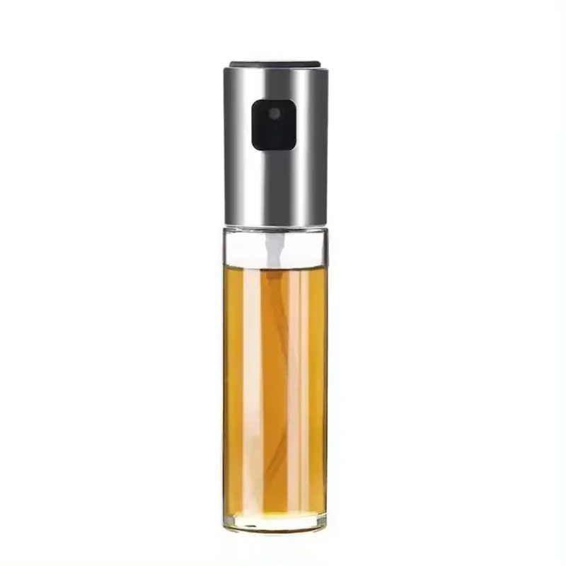 Olive Oil Sprayer Spritzer Bottle For Cooking Oil Dispenser Vinegar Bottle Air Fryer Kitchen Cooking Frying Salad Baking BBQ 1pc