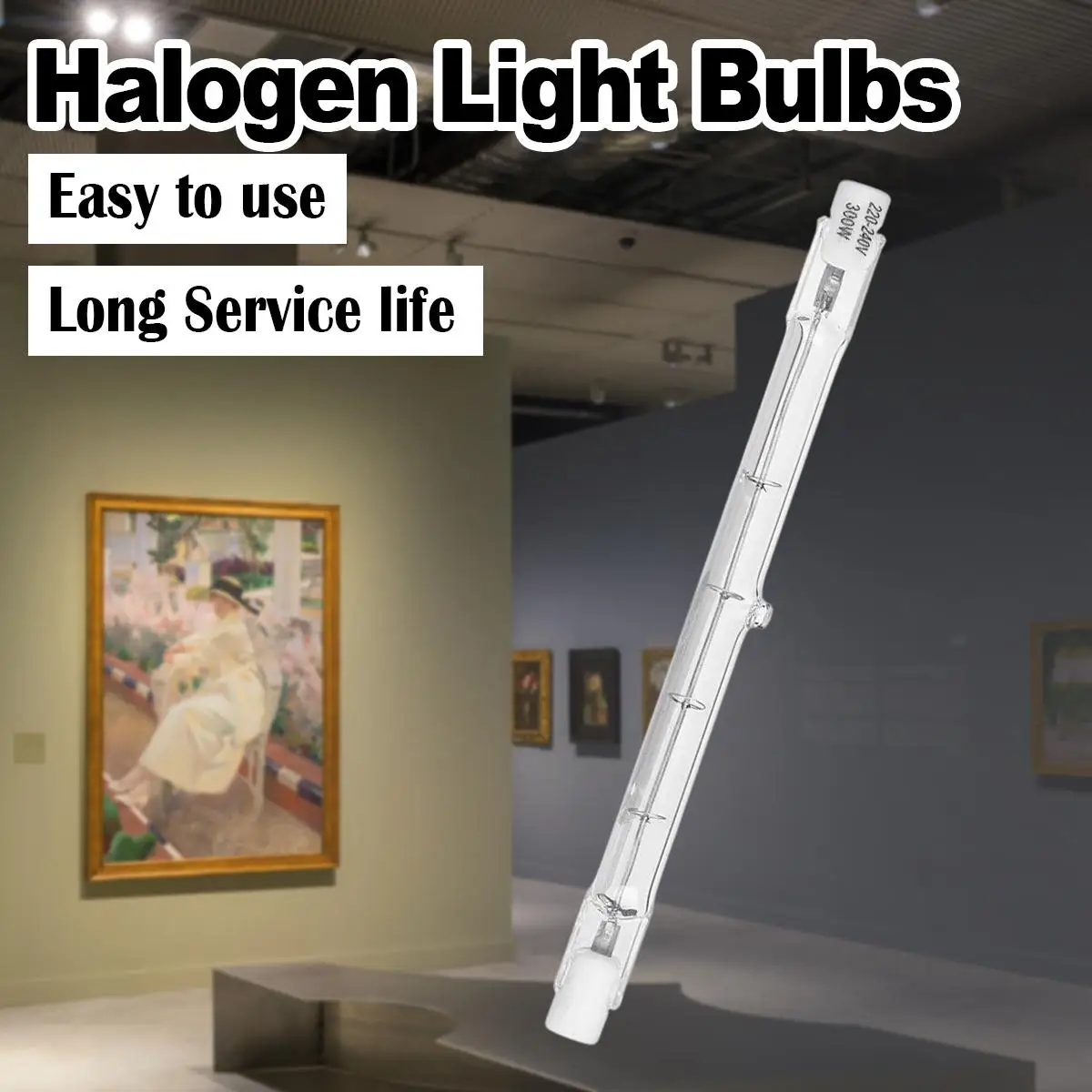 Dimmable R7s 할로겐 램프 1500w/1000w/500w/100w/60w는 방 장식을 ..