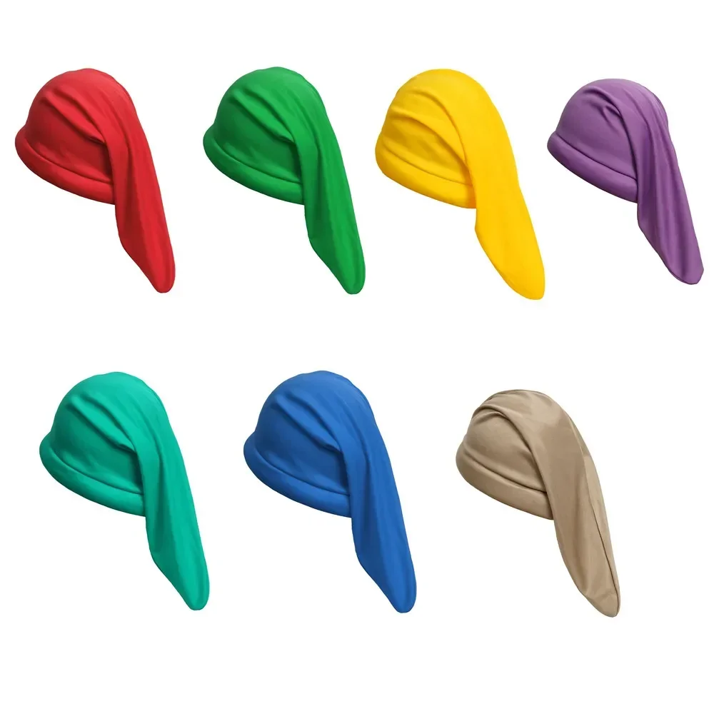 7color Toddler Dwarf Hat for Kid Christmas Elf Costume Fairy Tale Dwarfs Cosplay for Halloween Carnival Party Kids Accessories