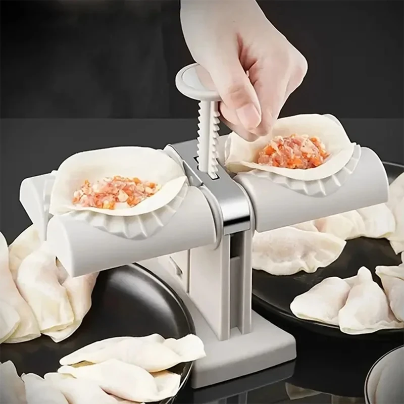 A59Z-Fully Automatic Dumpling Machine Double-Head Dumpling Machine Pastry Making Tools Mold
