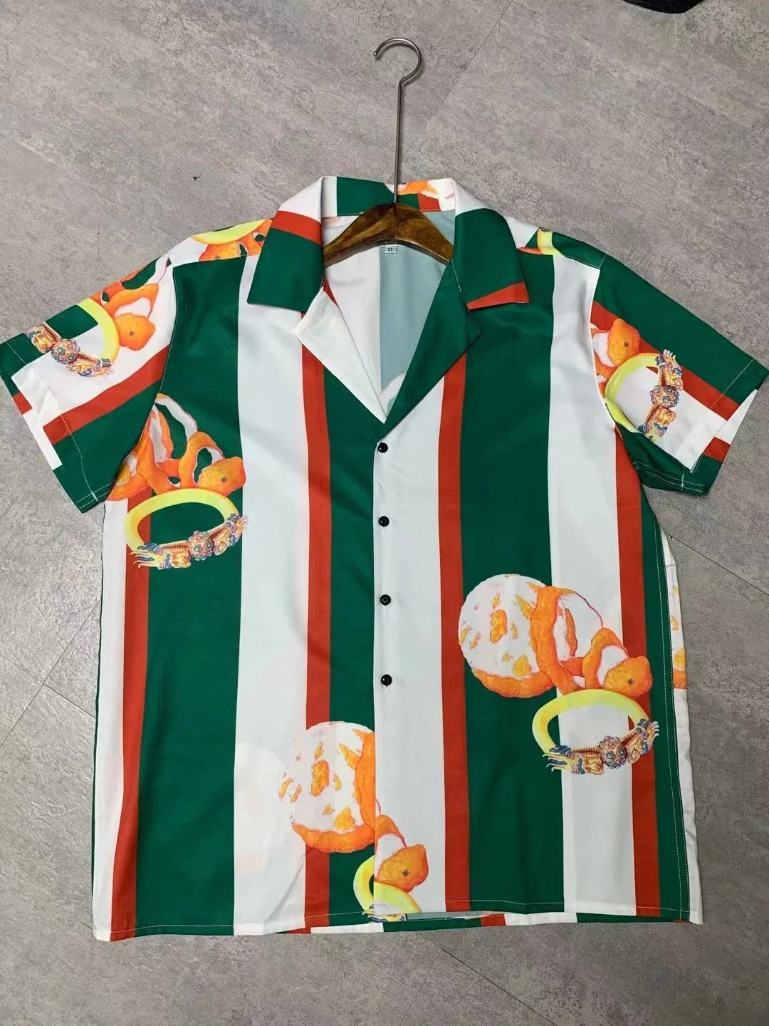 

Fashion IK0232 Men's Shirts 2022 Runway Luxury famous Brand European Design party style Men's Clothing