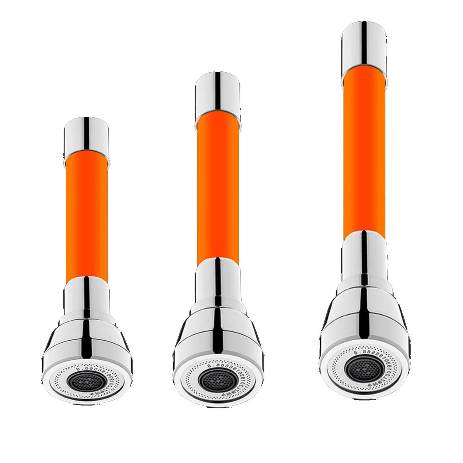 

3 Modes 360 Rotatable Bent Water Saving Kitchen Fauce Sprayer Extended Hose Faucet Nozzle Bubbler Kitchen Faucet Head