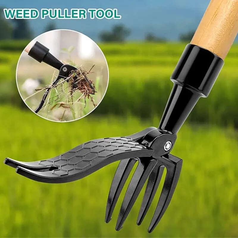 Weeder New High Quality Foot Step on No Bending Weeding Hook Household Gardening Weeding Root Shovel Vertical Weeder 1PC 6