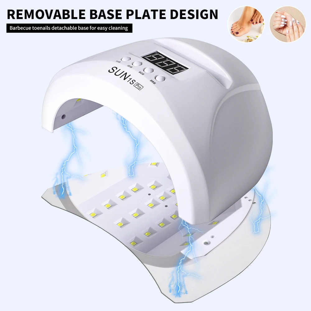 SUN 1s Por UV Nail Dryer Gel Polish Drying Lamp 48W LED 30 Beads Uv Led Lamp Nail Phototherapy Machine Tool Nail Art Machine 5
