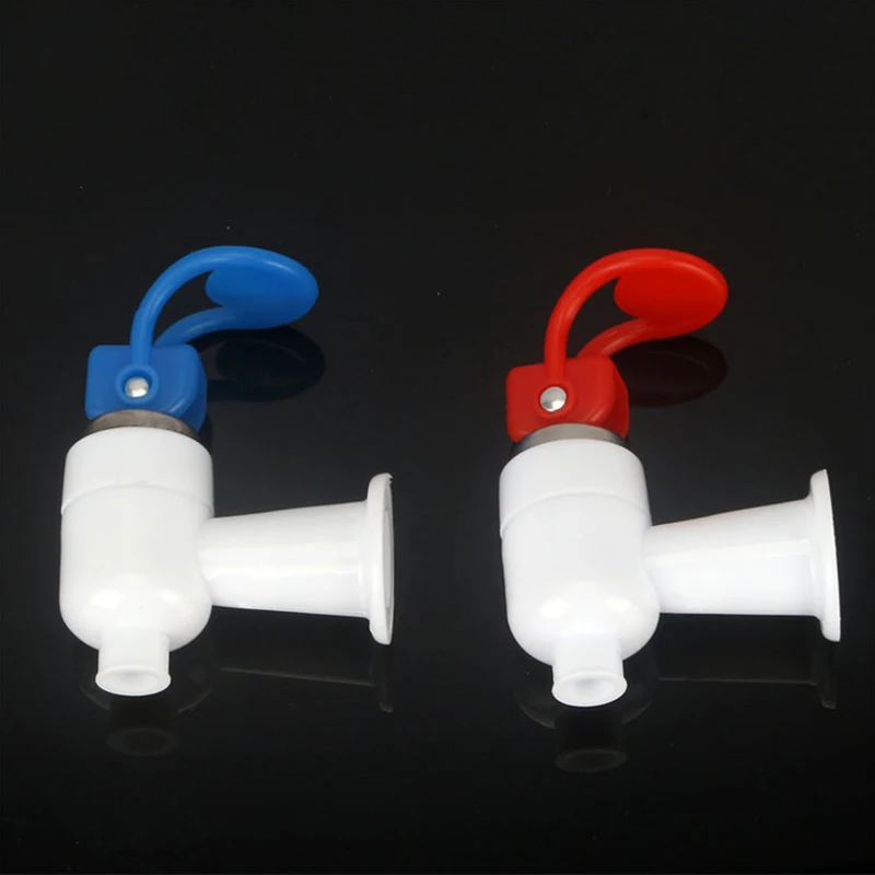 Bathroom faucet beverage faucet washing machine faucet water tap faucet wine bottle faucet 2pcs Push Type Plastic Water Dispenser Faucet Tap Replacement 15.5mm Female thread Home Essential Drinking Fountains Parts