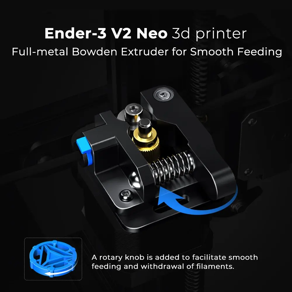 Creality 3d Ender-3 V2 Printer Kit New Ui Display Screen With Resume  Printing 32 Bits Silent Mainboard 3d Printer - 3d Printer - AliExpress