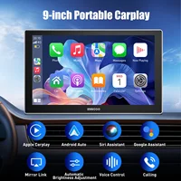 ESSGOO 9 pouces écran tactile Portable autoradio sans fil Apple Carplay Android Auto USB TF Bluetooth lien miroir 5