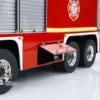 1/14 Metal Chassis Snozzle High-reach Extendable Turret 8x4 RC Fire Truck Sprinkler Painted Assembled Light Sound RC Truck 6
