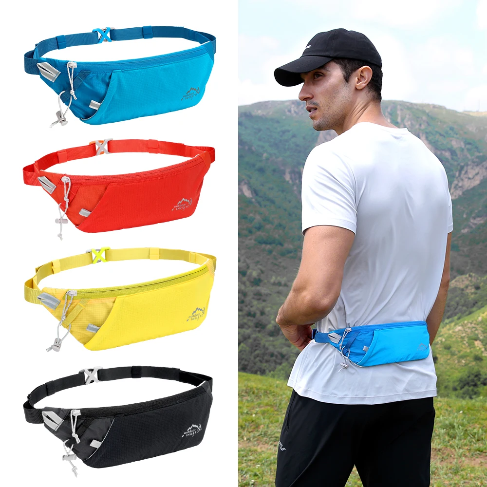 Running Bag Waist Bag 7.2 Inch Sports Phone Men Women Waterproof Gym Hold Water Cycling Phone Case Running Belt running waist bag waist bag phone waist bag