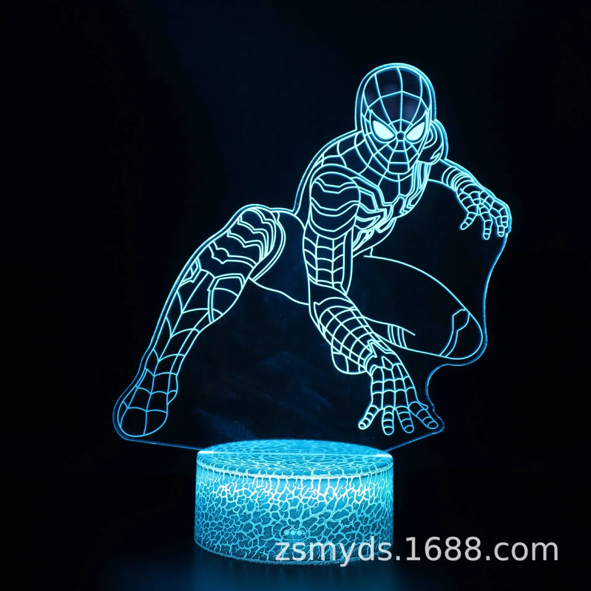 

Disney 3D Nightlight Spidermans USB Charging Hero Characters Children's Creative Toys To Send Boys Birthday Gift Senior