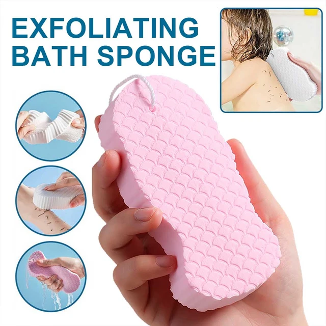 Esponja Exfoliante Soft Sponge Body Scrubber Bath Exfoliating Scrub Sponge  Shower Brush Body Skin Cleaner Dead