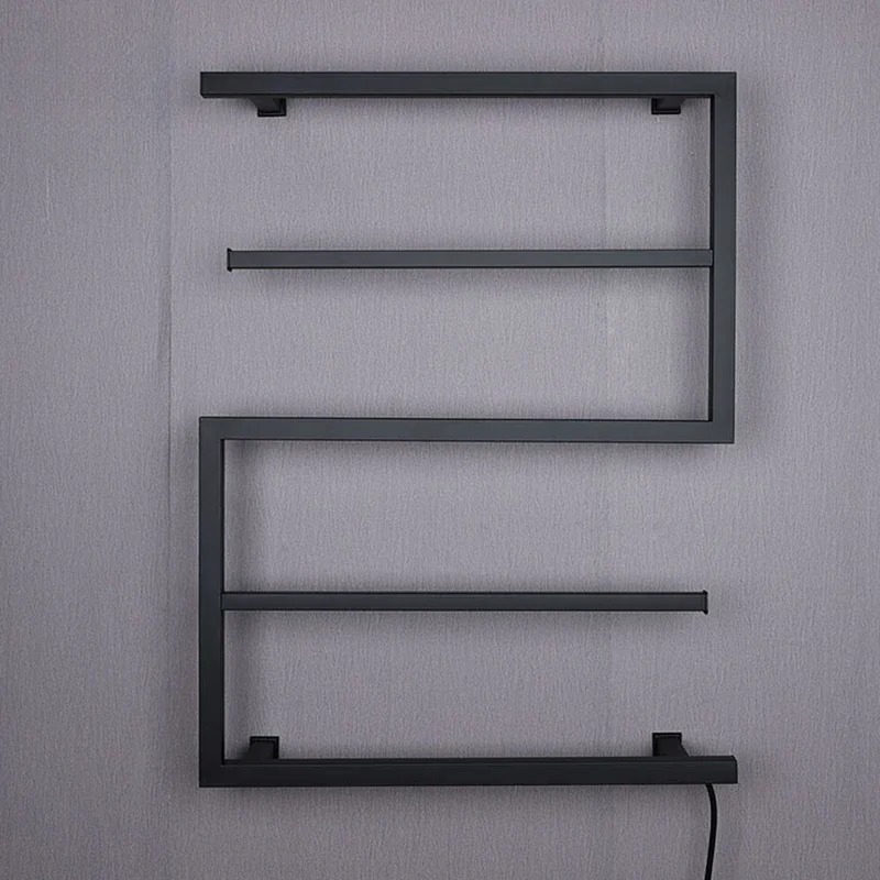 Bathroom Electric Bath Towel Heating Towel Shelf Rack Dryer Shelf Intelligent Heated 80CM*60CM electric towel rack