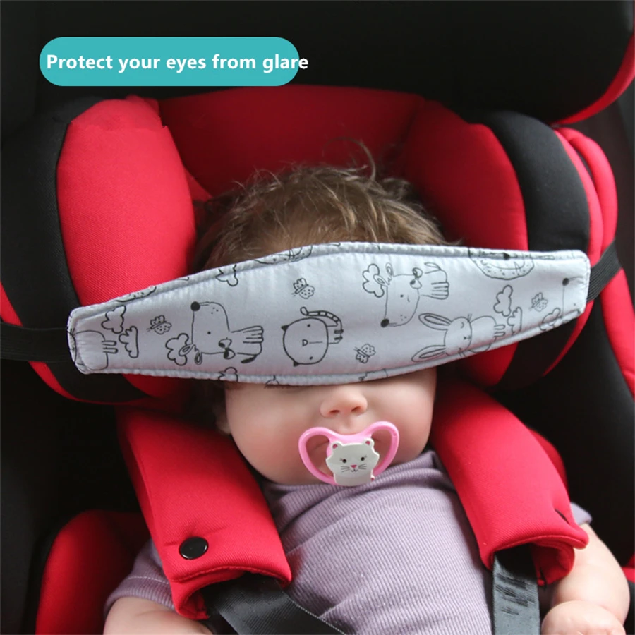 Baby Car Seat Pillow Baby Car Seat Head Support Children Fastening Belt Adjustable Boy Girl Sleep Positioner Baby Saftey Pillow Infant Head Protector