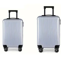 Ensemble de valises à roulettes 2 pièces, ensemble de valises, combinaison 20 et 24 pouces 4