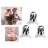 for Ice Cream Machines Flower Design Portable Tool for Sorbet Making 3