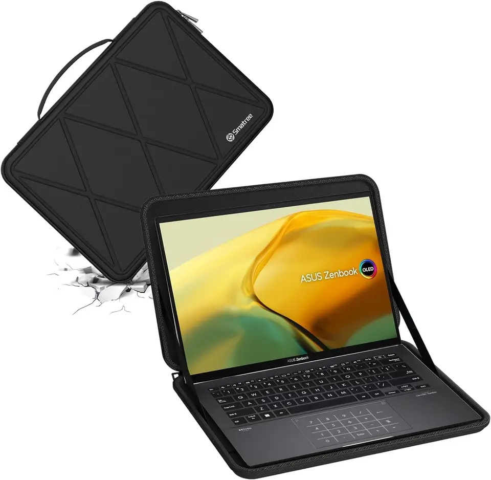 ASUS Zenbook 14 inch Laptop Bag, Smatree Hard EVA Protective