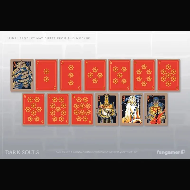 Dark Souls Poker Playing Card Deck - 52-Card Set for Poker, Blackjack, and More