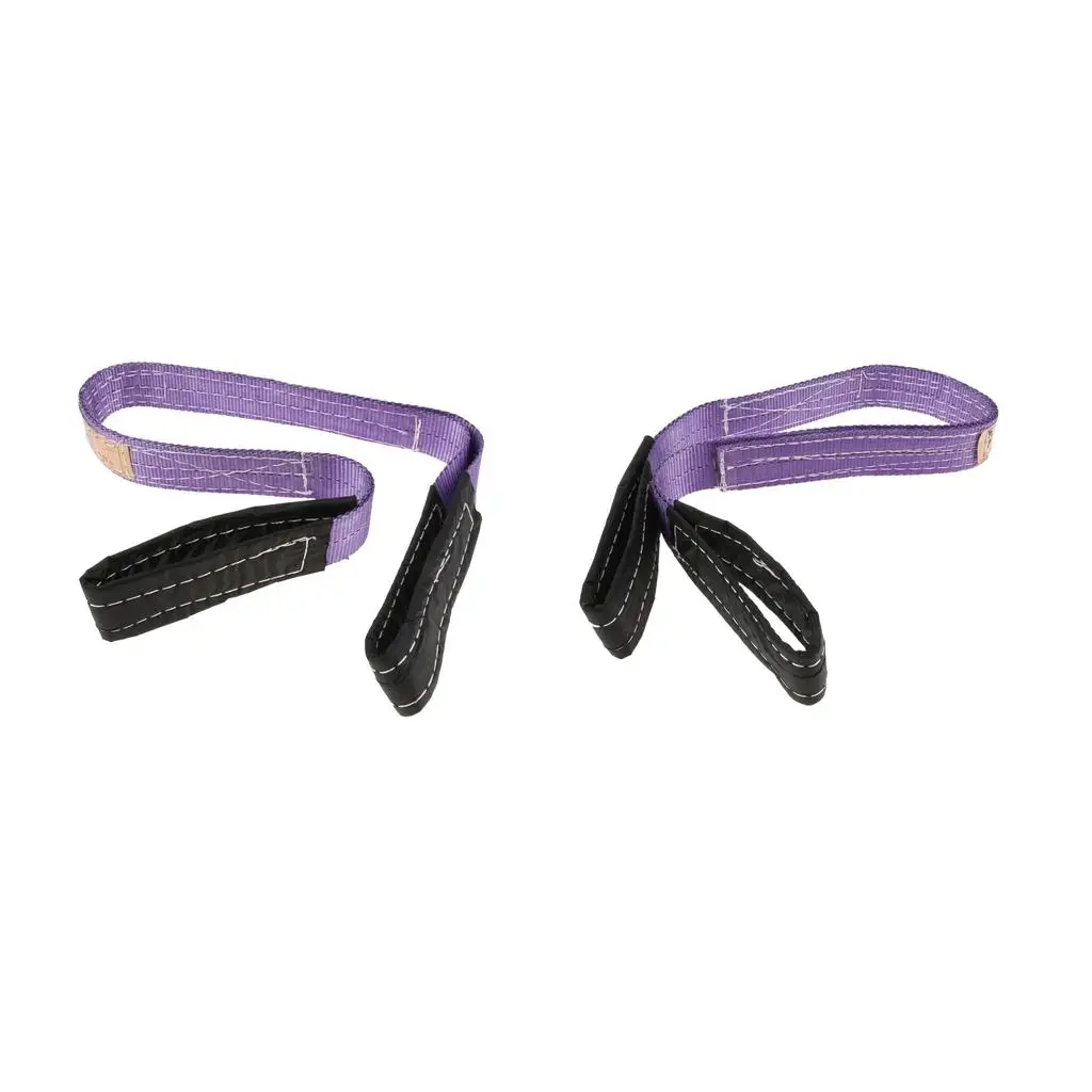 / 3.3ft 1 0kg Heavy Duty Tow Strap Rope Lifting Pull Cable Road , Pack of 2, wear-resistant, and reliable