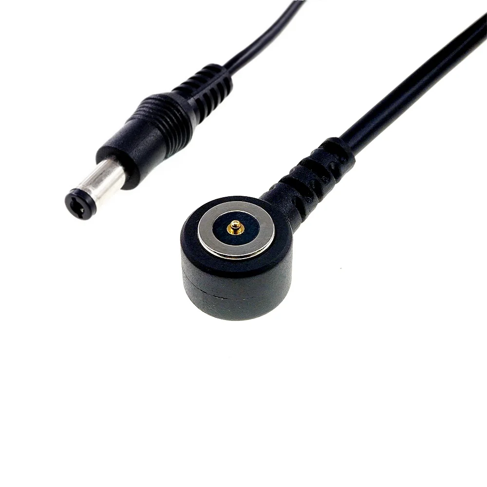 Magnetischer 5,5mm X 2,1mm DC-Stromstecker-Adapter 2A Anschluss PogoPin Stecker-Buchse-Kabel für CCTV LED-Streifen Kamera Smart-Armband – Detail 5