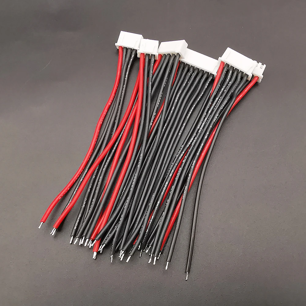 Lot de 7 câbles équilibreur Lipo 1S-7S JST XH 10/15/20cm pour chargeur IMAX B6