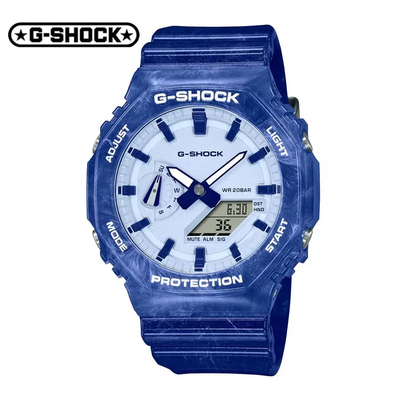 G-SHOCk GA 2100 Watches for Men New Quartz Fashion Casual Multi-functional Shock-proof LED Dial Dual Display Outdoor Sport Watch