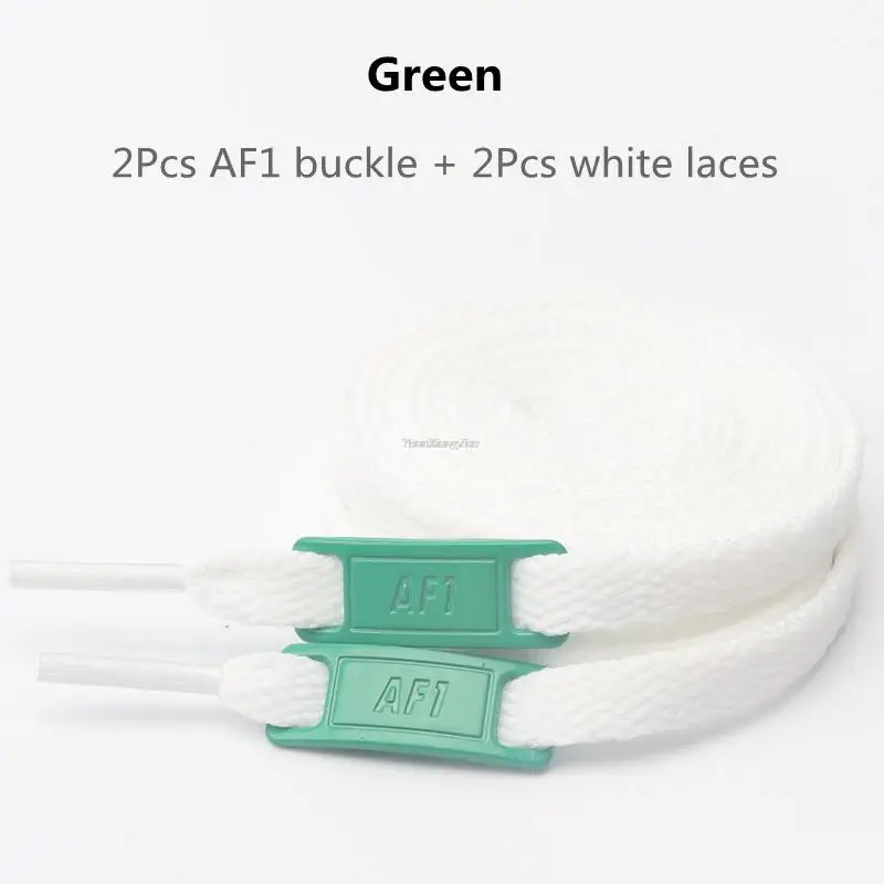 AF1 Shoelaces White Flat Laces Air Force One Shoe Decoration 15